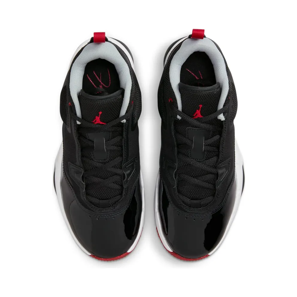 Jordan Stay Loyal 3 Black White Wolf Grey Varsity Red (FB9922-006)