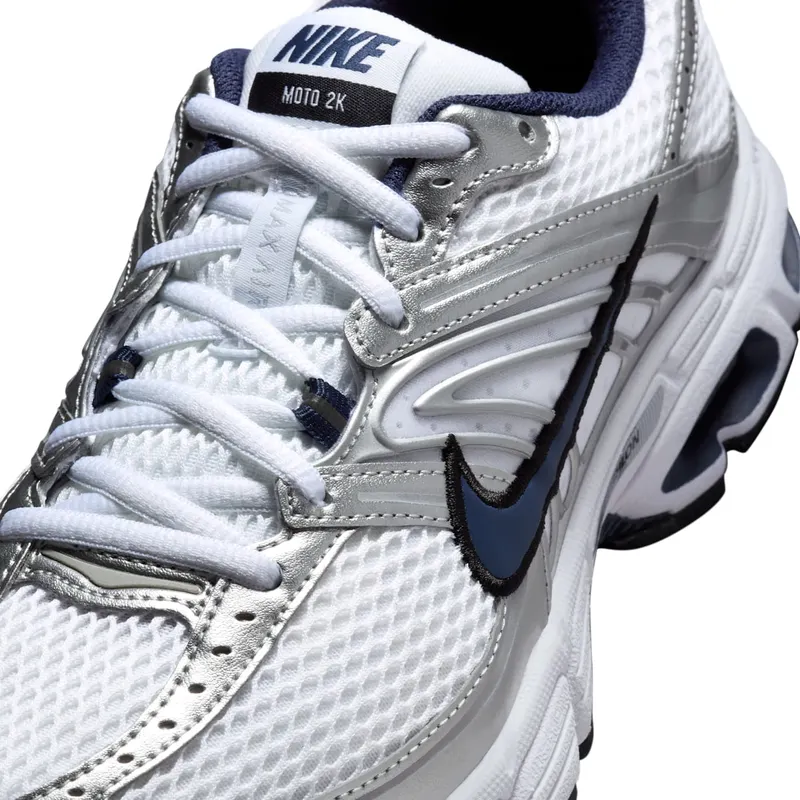 Nike Air Max Moto 2K White Navy Metallic Silver (HQ2056-104)