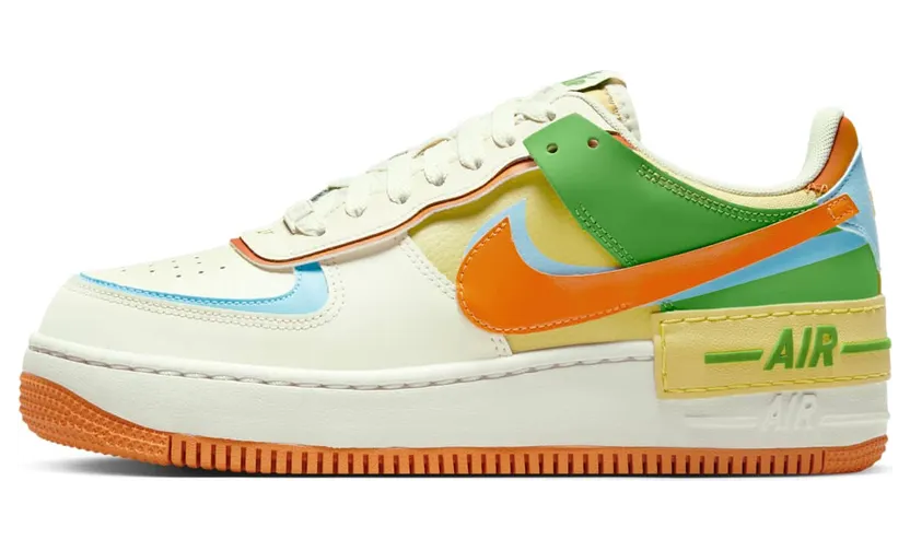 Nike Air Force 1 Low Shadow Coconut Milk Saturn Gold (DZ1847-103)