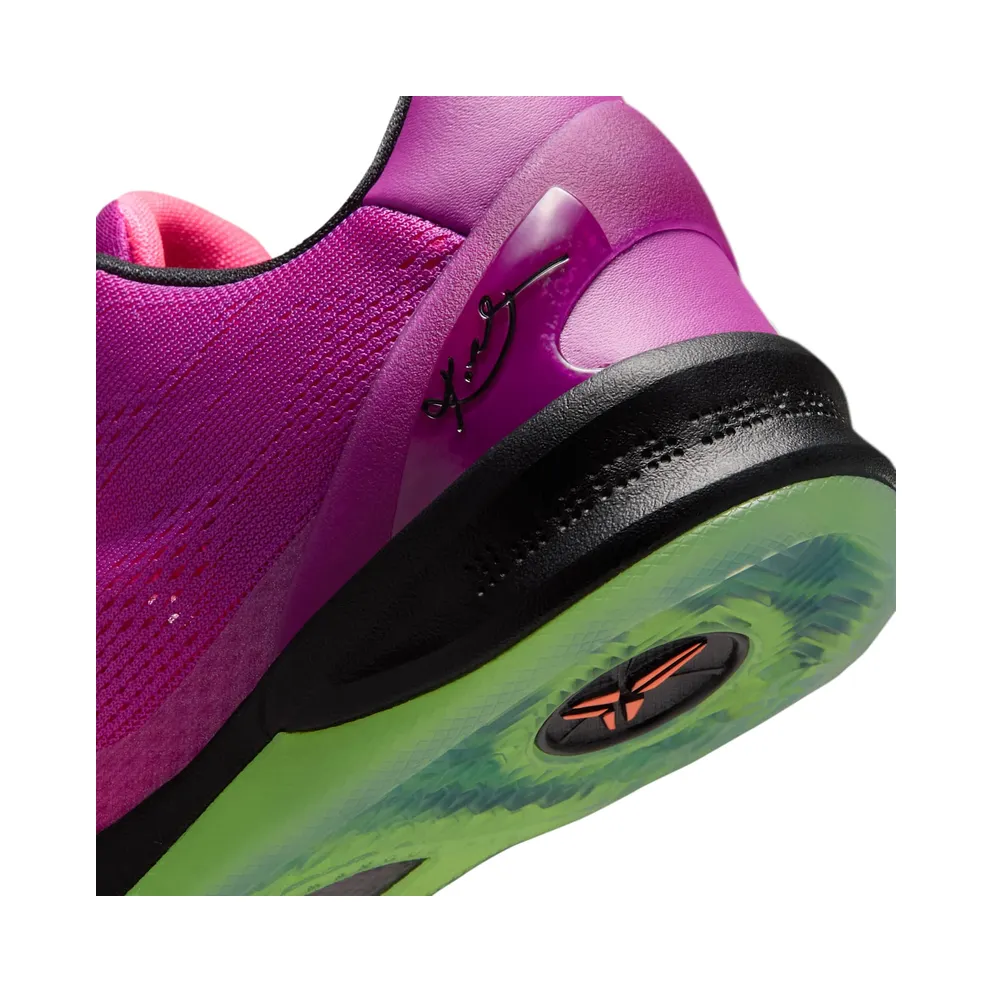 Kobe 8 – “Red Plum / Pink Flash / Electric Green” (IR1853-500)