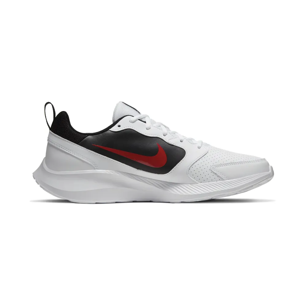 Nike Todos RN “White / Black / University Red” (BQ3198-101)