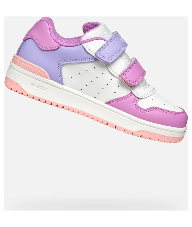 Geox sneaker Wit/Cyclaam (J45HXB000BCC1Z8B)