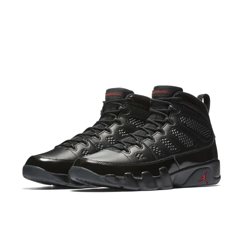 Jordan 9 Retro Bred Patent Black/University Red-Anthracite (302370-014)