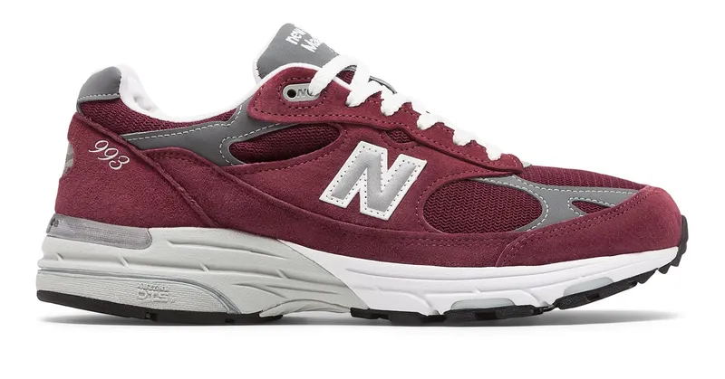 New Balance 993 Burgundy Burgundy/Grey (MR993BU)