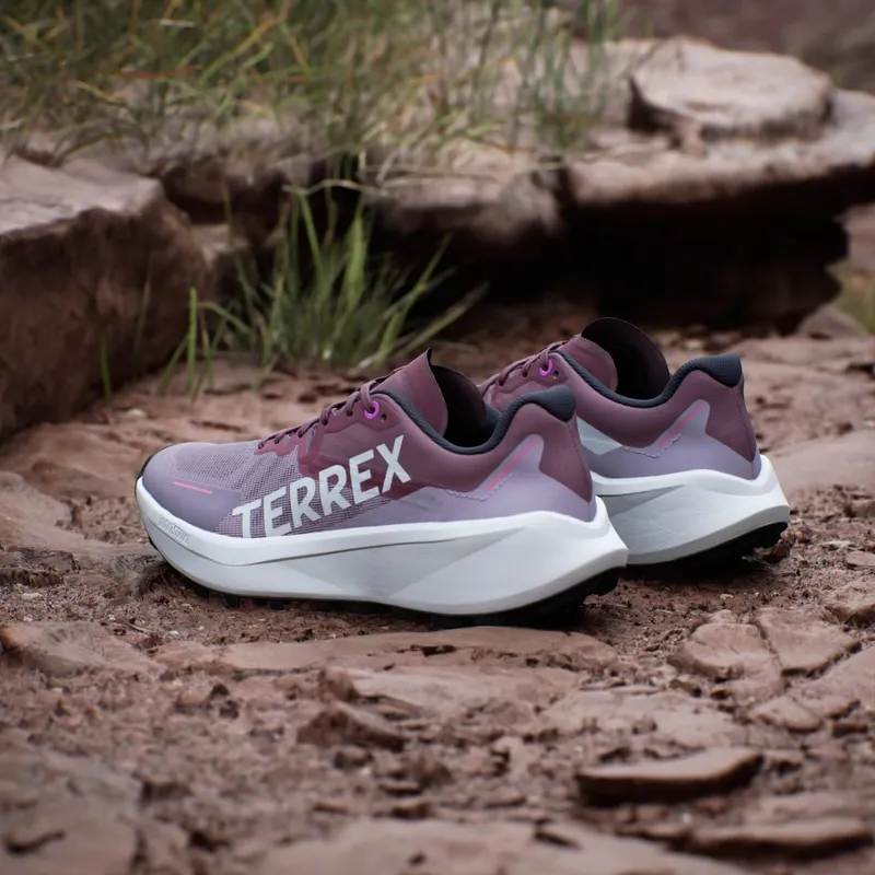 Adidas Terrex Agravic 3 Trail Running Preloved Fig / Grey One / Pink Fusion (IG6583)
