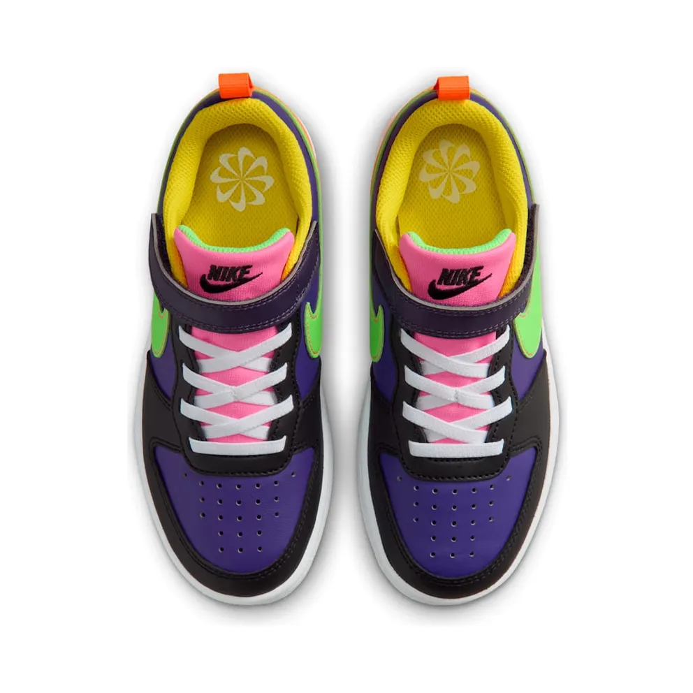 Nike Court Borough Low Recraft Court Purple Pink Green Strike (DV5457-502)