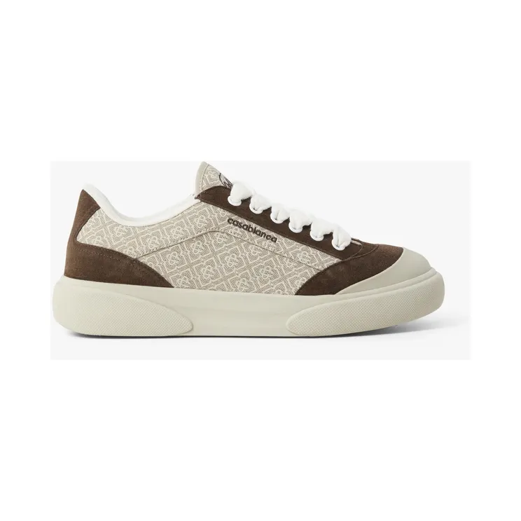 Casablanca Del Mar (a-pf26-snk-025-13-m-mens-brown-beige-monogram-del-mar-)