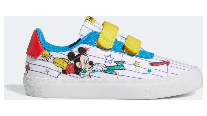 adidas x Disney Mickey Mouse Vulc Raid3r Cloud White / Yellow / Bright Blue (GZ3316)