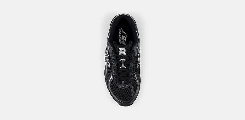 New Balance 740 Bungee Lace Black Grey Silver (PZ740BM)