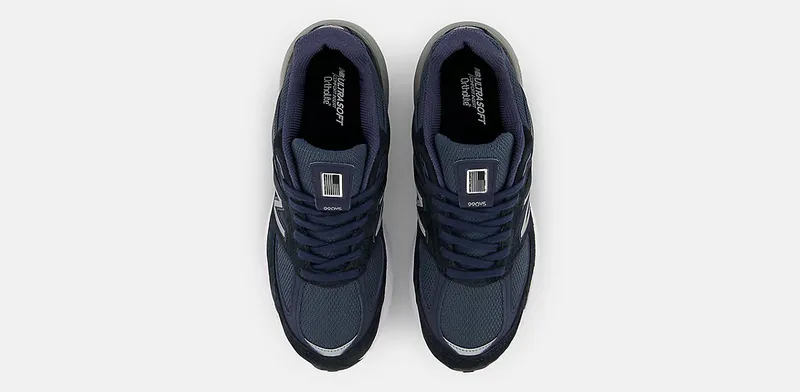 New Balance  990 v5 Navy Navy/Silver (M990NV5)