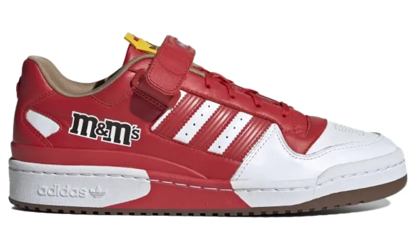 adidas M&M’S Brand Forum Low 84 Red / Red / Eqt Yellow (GZ1935)