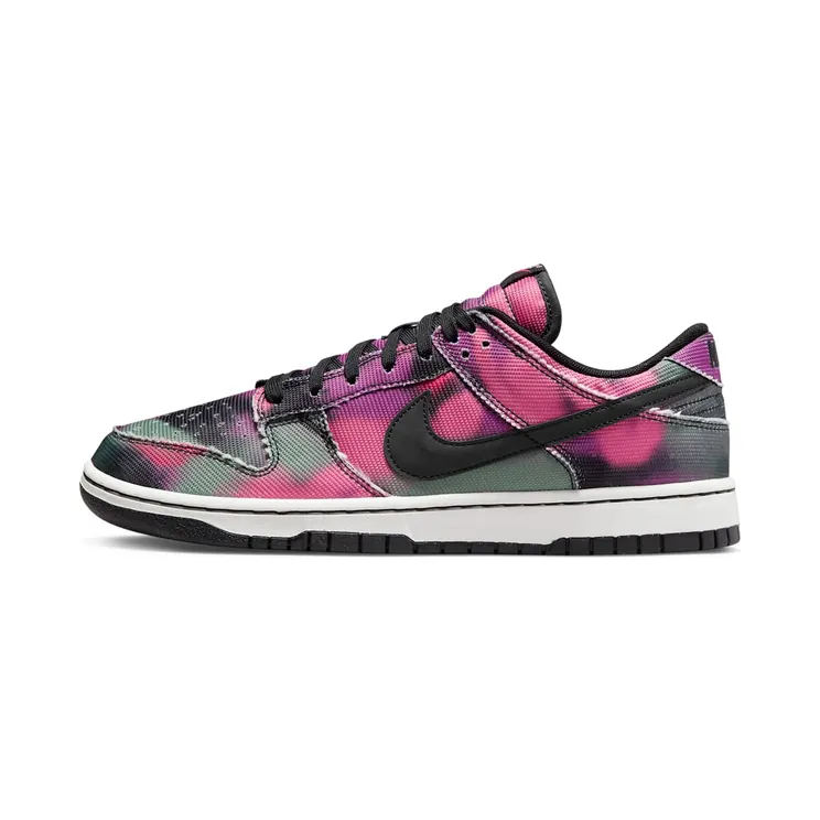 Nike Dunk Low Retro PRM Graffiti “Black / Summit White / Red Orbit” (DM0108-002)