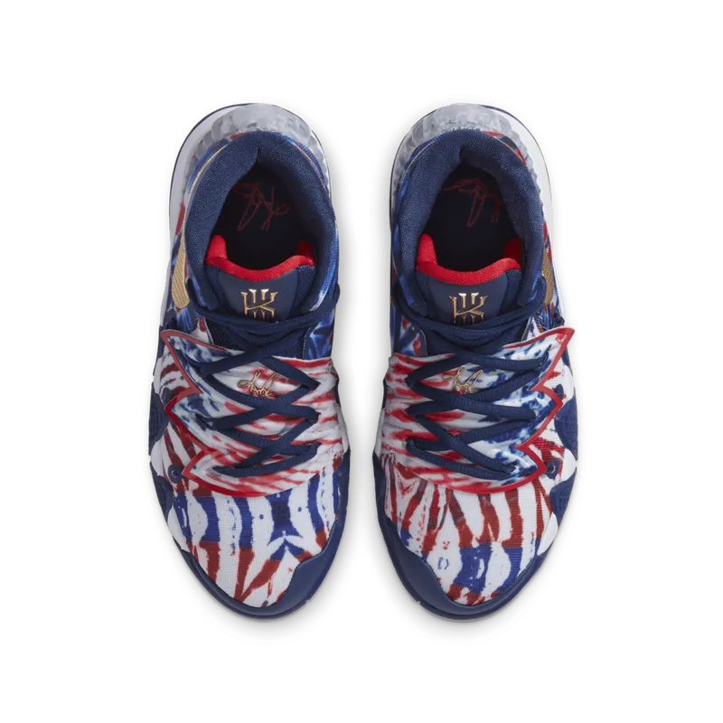 Nike Kybrid S2 Tie Dye USA (GS) Blue Void/Metallic Gold-Photo Blue-White (CV0097-400)