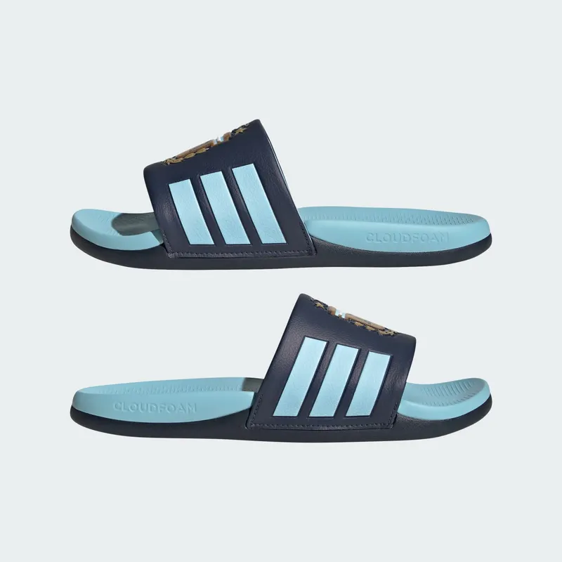 Adidas Adilette Comfort 2.0 Argentinië Slides Night Navy / Dark Football Gold / Icey Blue (JS4974)