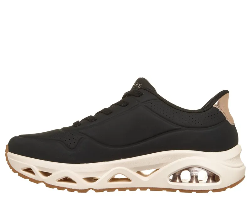 Skechers Slip-ins: UNO Glide-Step – Glide On Air Sneaker Black