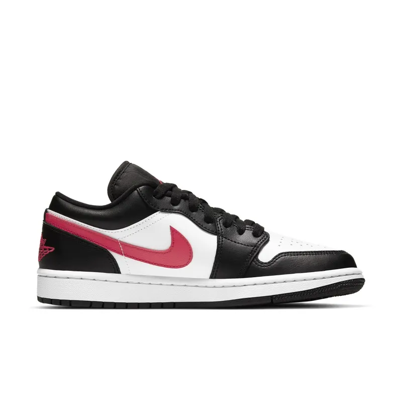Air Jordan WMNS 1 Low Black Siren Red (2021) (DC0774-004)