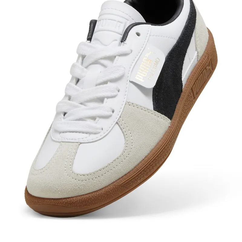 Puma Palermo “Puma White / Vapor Gray / Gum” (397275_01)
