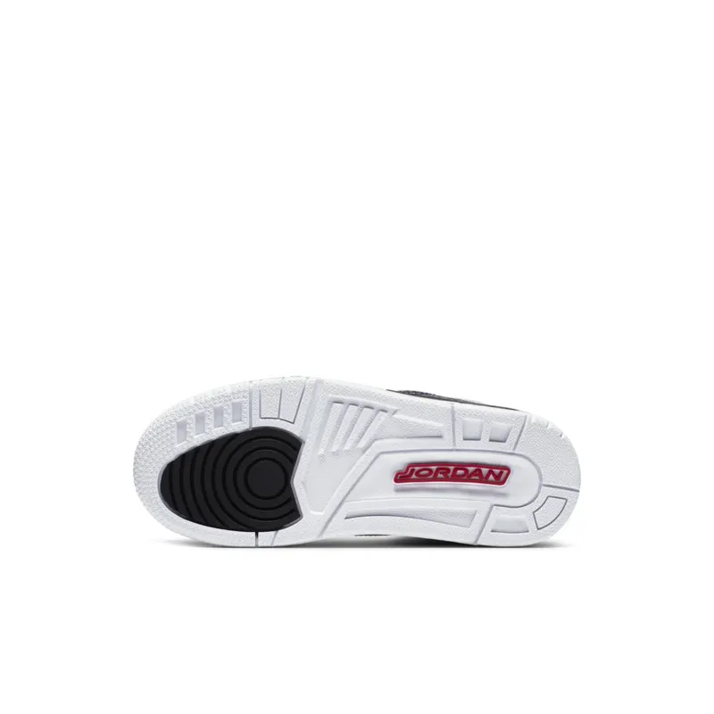 Jordan 3 Retro SE Fire Red Denim (PS) White/Fire Red-Black (DB0443-100)
