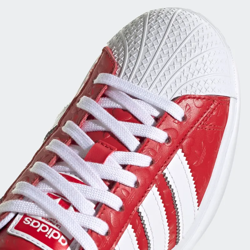 adidas Superstar Bold Scarlet / Core Black / Cloud White (FZ1836)