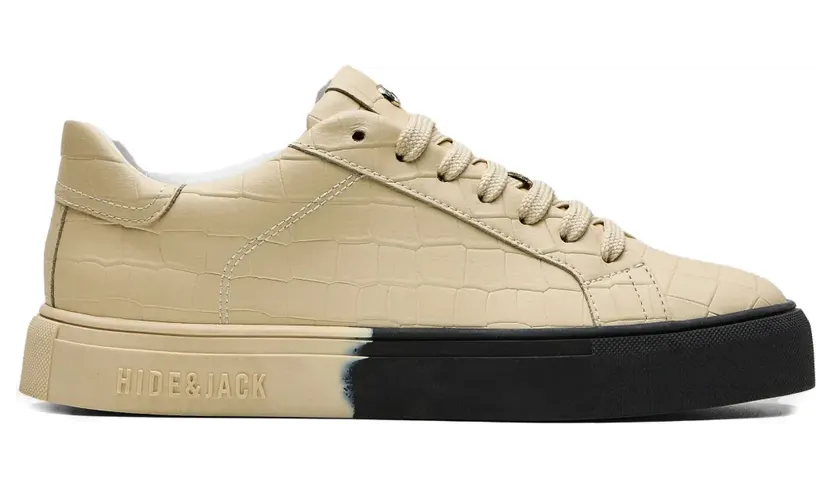 Hide&Jack Sneakers met logo – Beige (EIBKLBGEBBHALFSOLE)