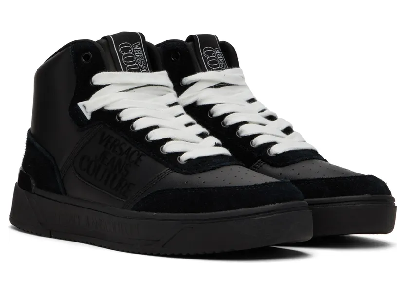 Versace Jeans Couture Black Starlight Sneakers (E72YA3SJ2 EZP080) (4)