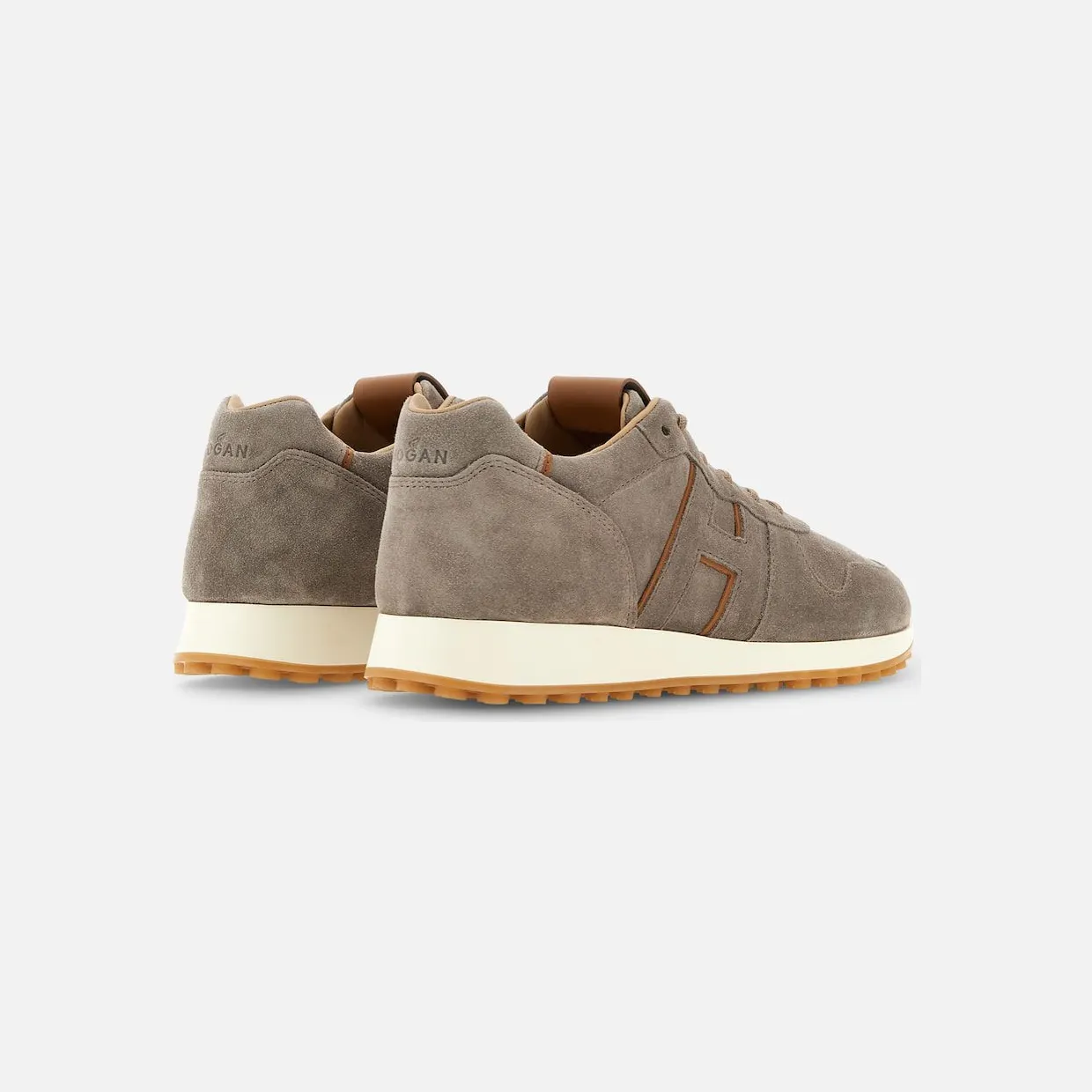 Sneakers Hogan H383 Grey Beige (HXM4290DT20QDN468E) (2)