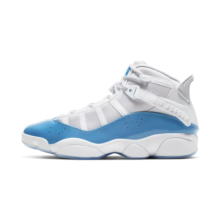Jordan 6 Rings ‘UNC’ White/Valor Blue/Ice-White (CW7037-100)