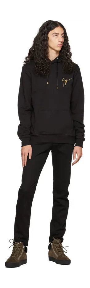 Giuseppe Zanotti Black Arena May London Sneakers (RU10000) (5)