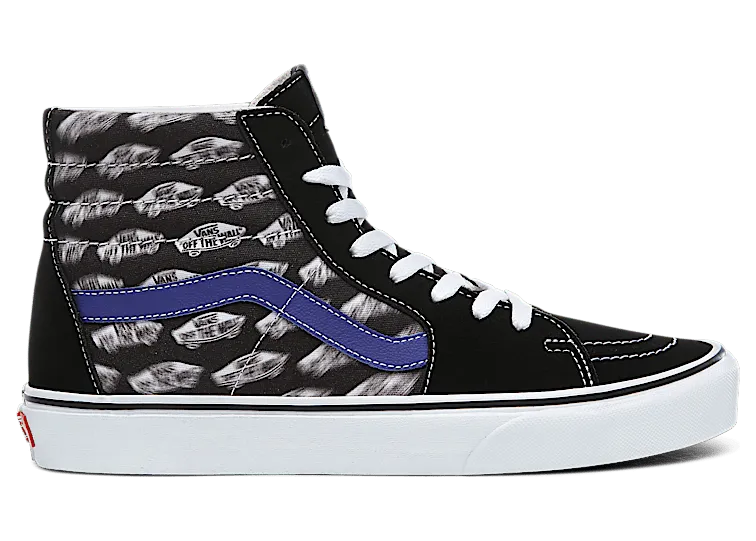 Vans Sk8-Hi ‘Blur Boards’ Black/Royal Blue (VN0A4BV6T2N)