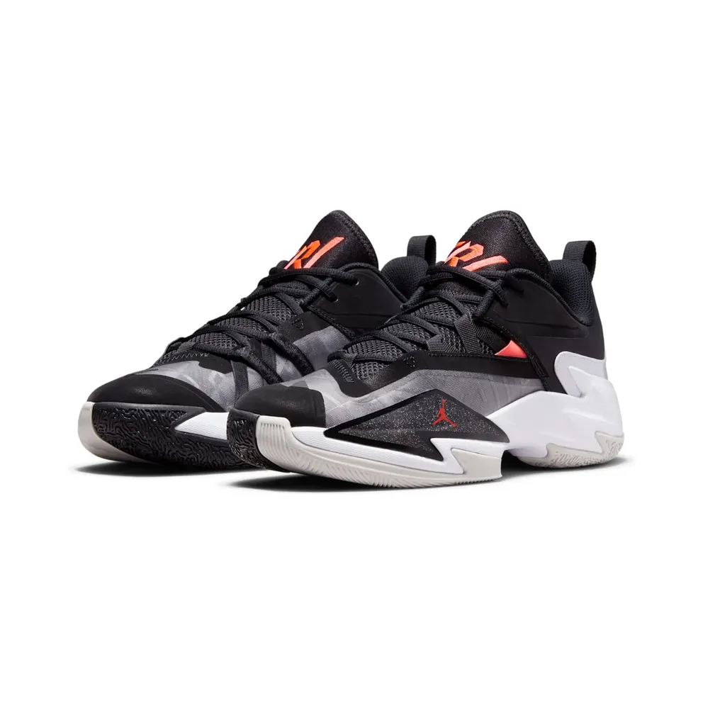 Jordan One Take 3 “Black / White / Grey Fog / Bright Crimson” (DC7701-001)