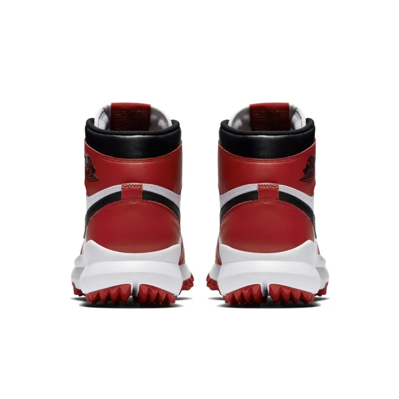 Jordan  1 Retro Golf Cleat Chicago White/Black-Varsity Red (917717-100)
