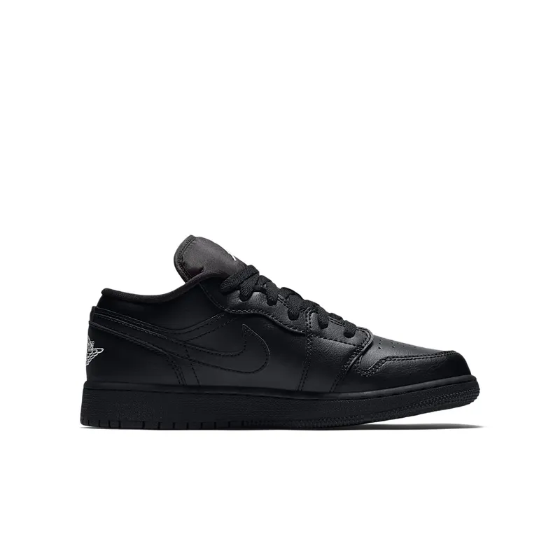 Jordan 1 Low Black (GS) Black/White-Black (553560-006)