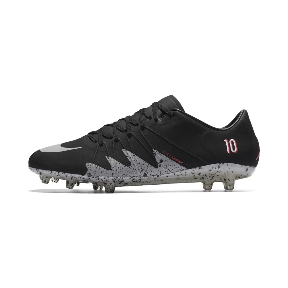 Nike Hypervenom Phinish NJF FG Neymar x Jordan Black/Metallic Silver-Light Crimson-White (820122-006)