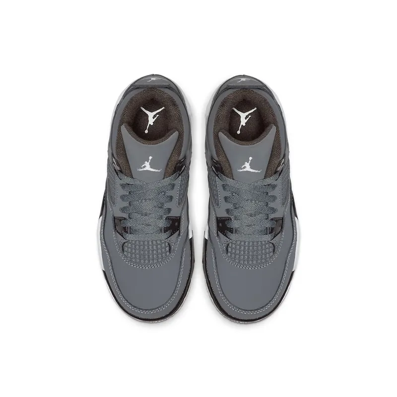 Jordan 4 Retro Cool Grey 2019 (PS) Cool Grey/Chrome-Dark Charcoal-Varsity Maize (BQ7669-007)