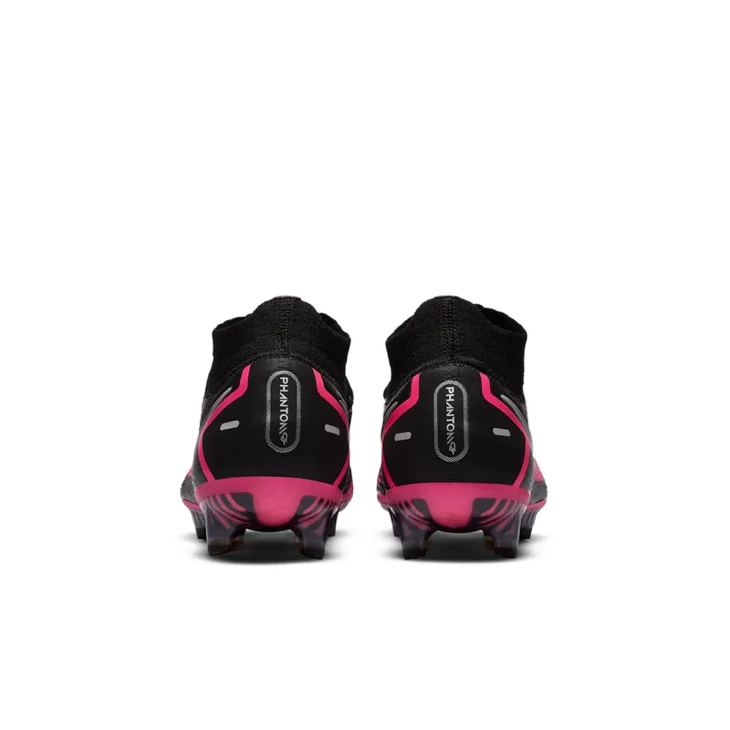 Nike Phantom GT Elite DF FG Black Pink Blast Black/Pink Blast-Metallic Silver (CW6589-006)
