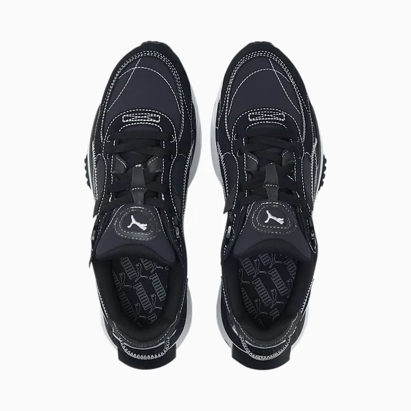 Women’s PUMA Wild Rider Embroidered Black/White (383698-02)