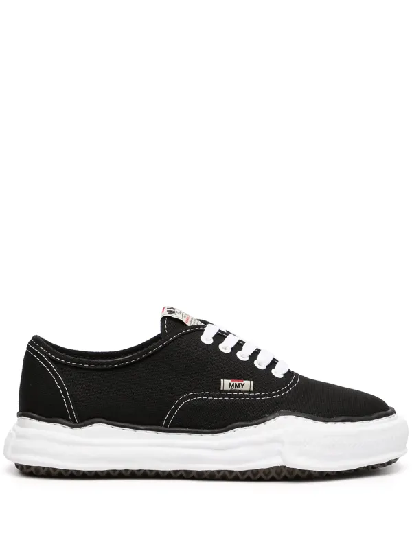 Maison MIHARA YASUHIRO Baker OG canvas low-top – Black (A02FW704098)