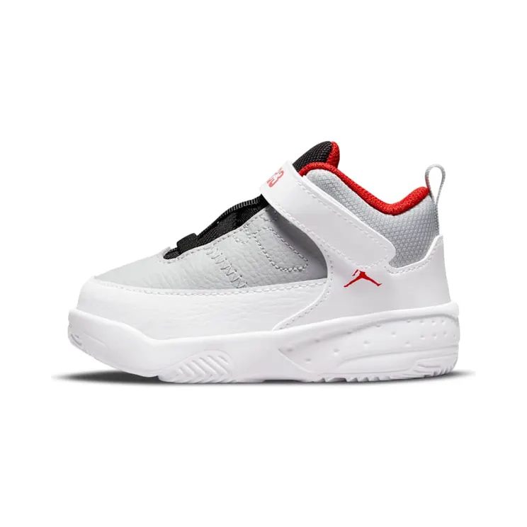 Jordan Max Aura 3 White University Red (TD) “White / Pure Platinum / Black / University Red” (DA8023-105)