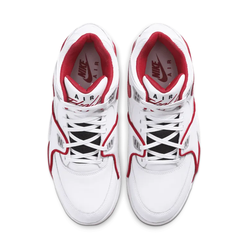 Nike Air Flight 89 White University Red White/University Red-White-Wolf Grey (819665-100)