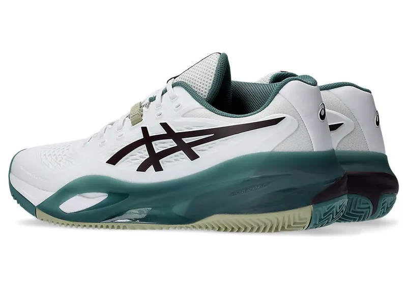 ASICS GEL-RESOLUTION X CLAY “White / Dark Aubergine” (1041A485-104)