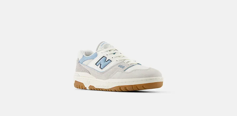 New Balance 550 White University Blue Grey Gum (BB550FCB)