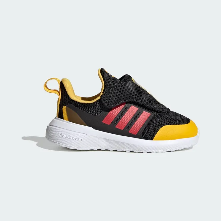 adidas FortaRun x Disney Mickey Mouse Kids Core Black / Better Scarlet / Bold Gold (IG7166)