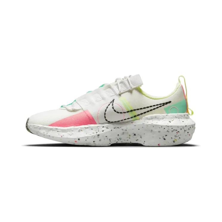 Nike Crater Impact Green Glow (2021) “Summit White / Green Glow / Sunset Pulse / Black” (CW2386-101)