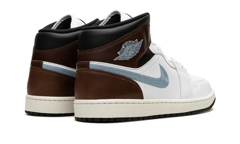 Jordan 1 Mid SE White Brown Blue Grey (FQ7831-142)