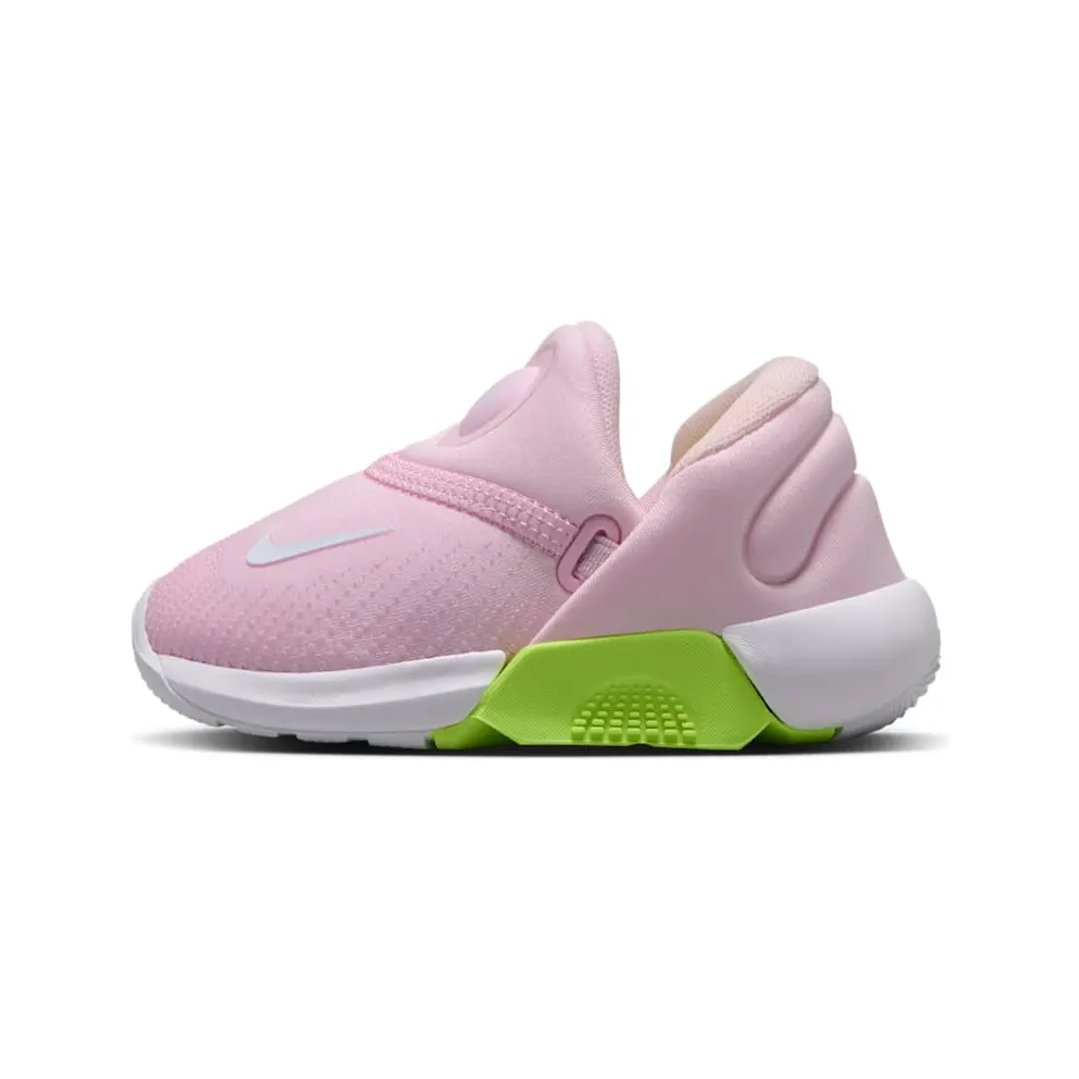 Nike Swoosh Go “Pink Foam / Volt / Barely Volt / Sail” (IB3362-600)