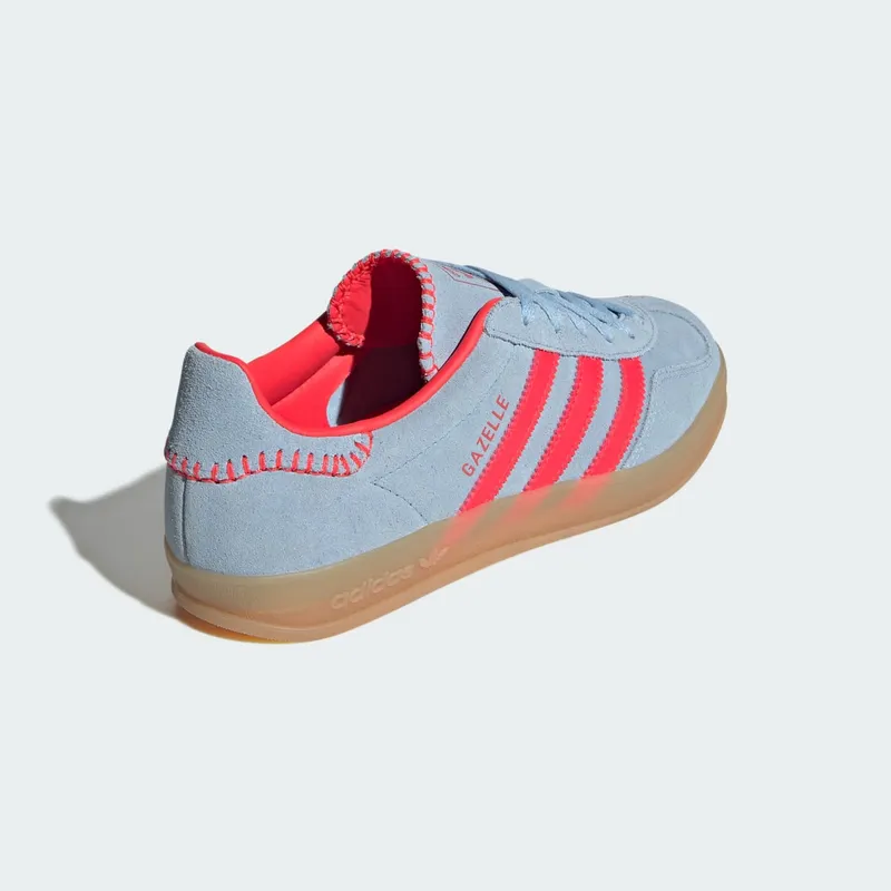 adidas Gazelle Indoor Lucid Red Clear Sky (JS1404)