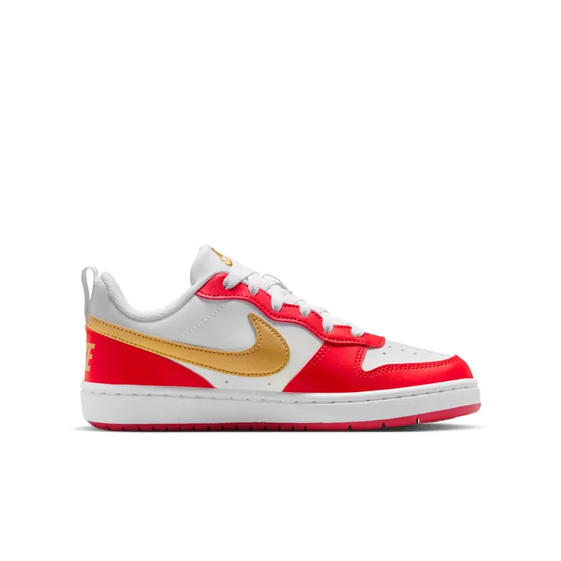 Nike Court Borough Low Recraft White University Red Gold (DV5456-137)