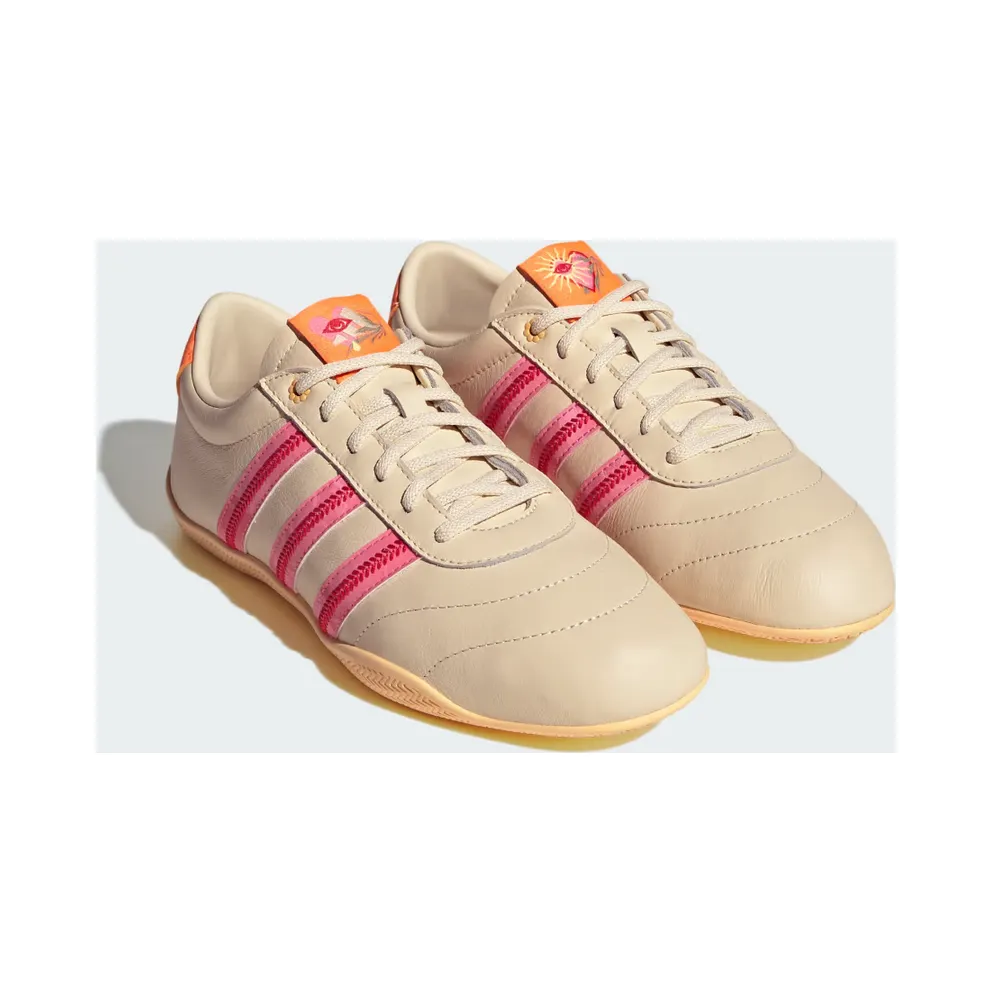 adidas Grand Court Lo “Warm Vanilla / Bliss Pink / Lucid Orange” (KI3373)
