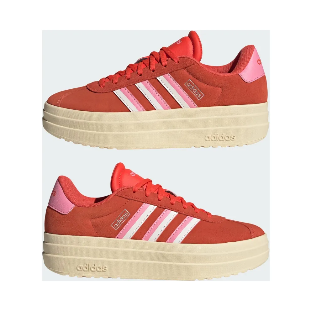 Adidas VL Court Bold Bright Red / Bliss Pink / Cloud White (JI1786)