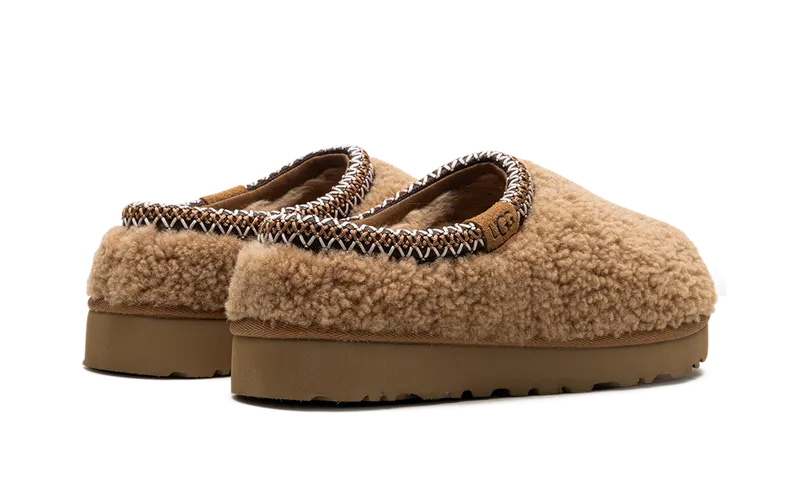 Ugg Tasman Maxi Curly Slide “Chestnut” (1158356-CHE)